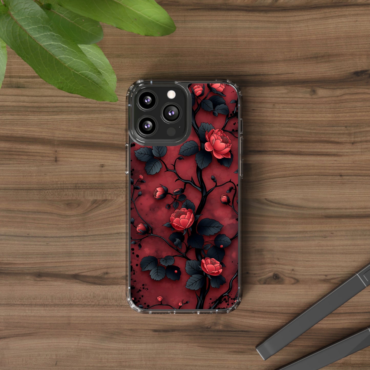 Clear Phone Cases Floral