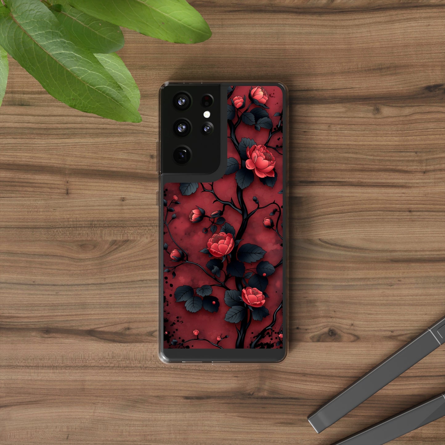Clear Phone Cases Floral