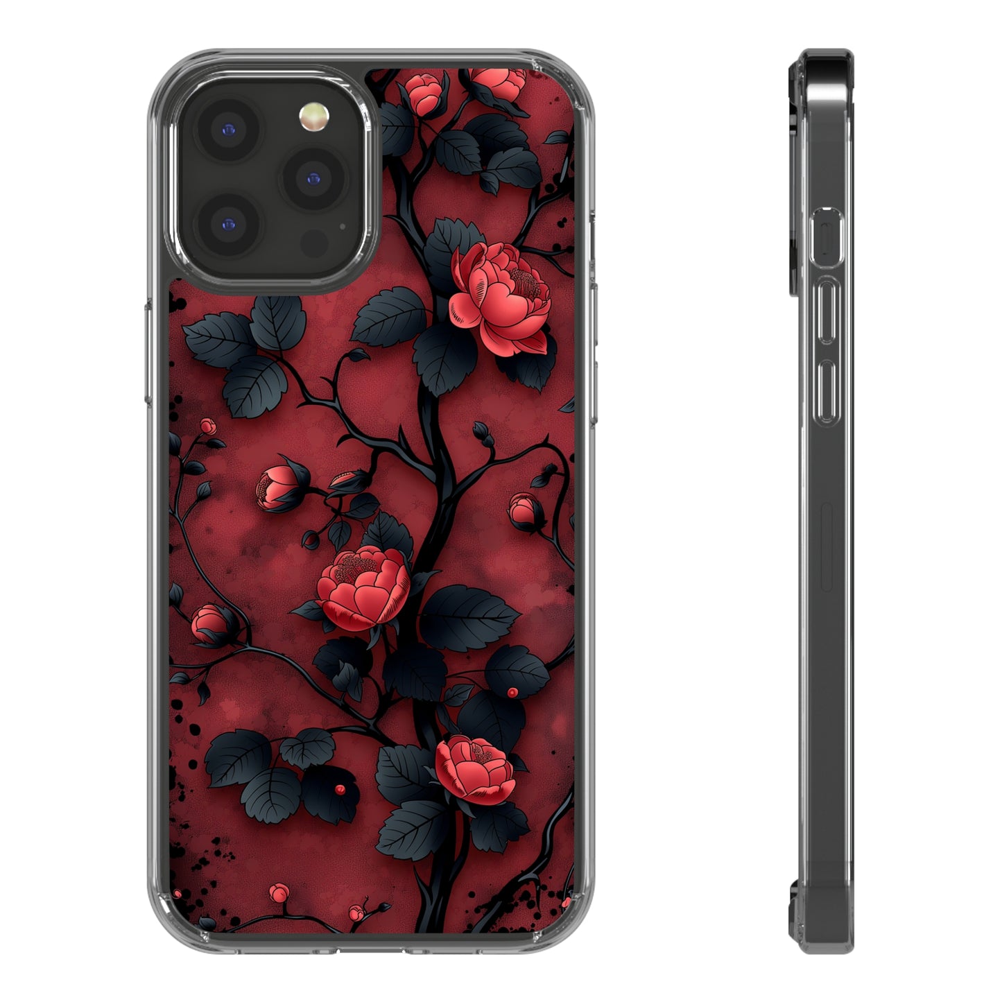 Clear Phone Cases Floral