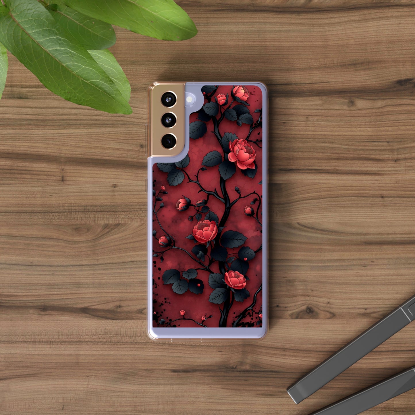 Clear Phone Cases Floral