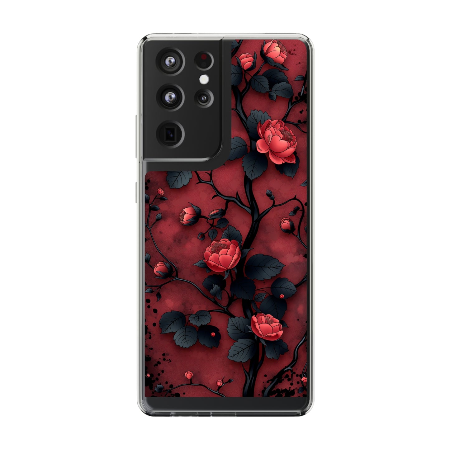 Clear Phone Cases Floral