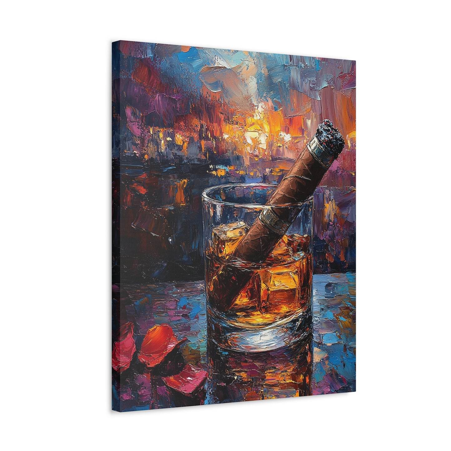 Refined Indulgence – A Symphony of Whiskey & Smoke
