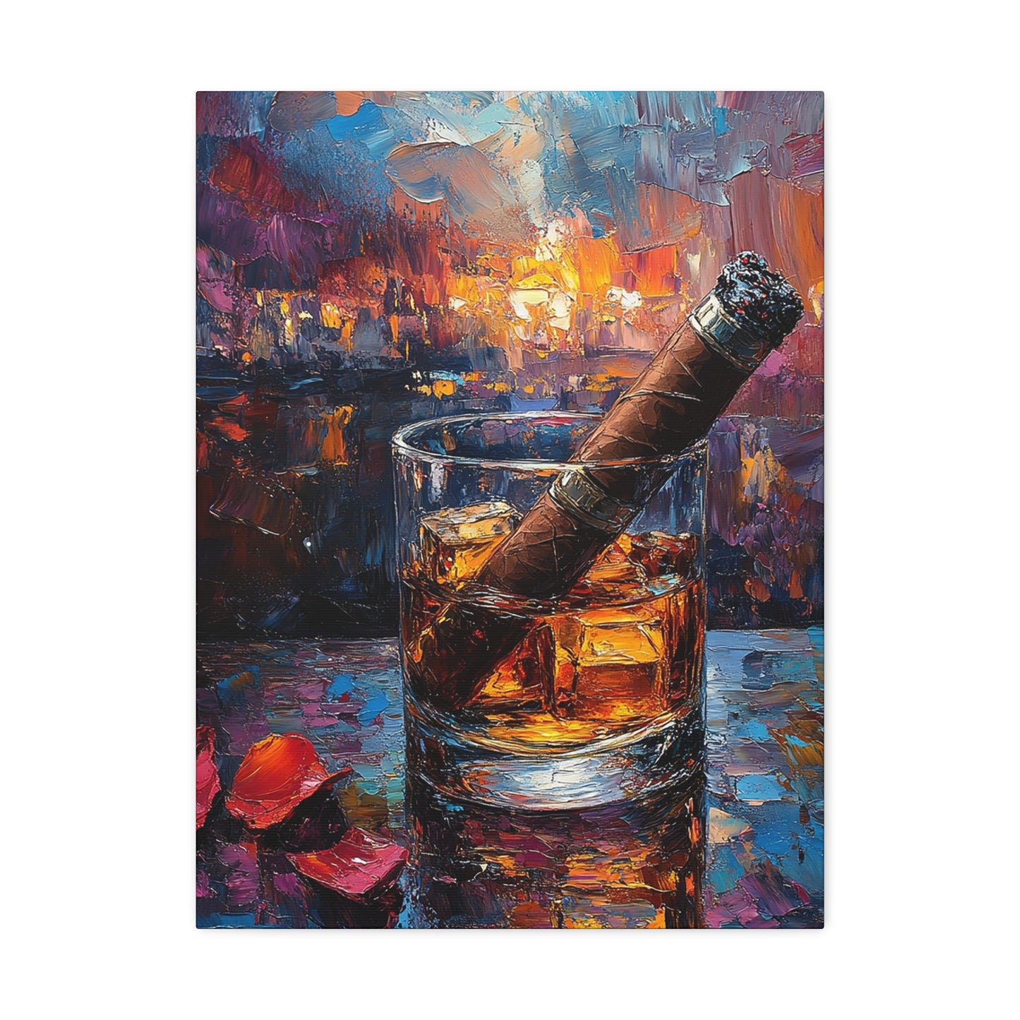 Refined Indulgence – A Symphony of Whiskey & Smoke