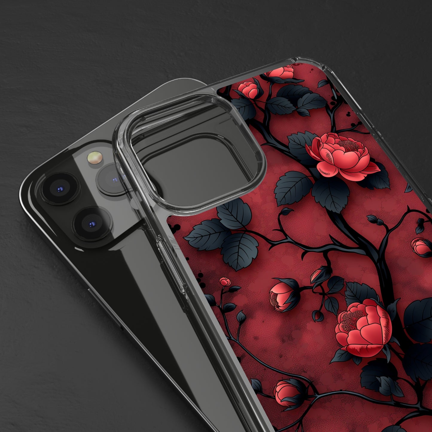 Clear Phone Cases Floral