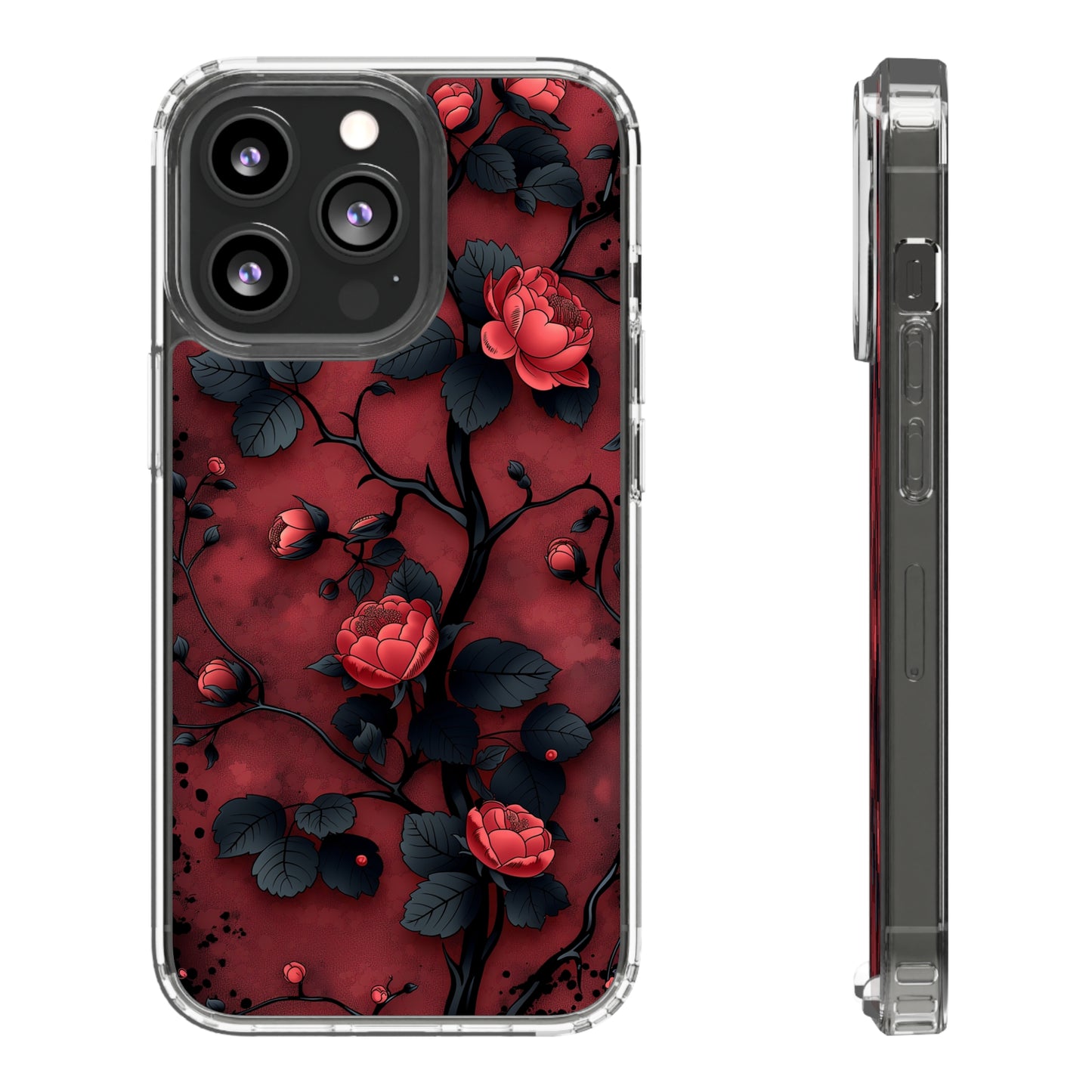 Clear Phone Cases Floral