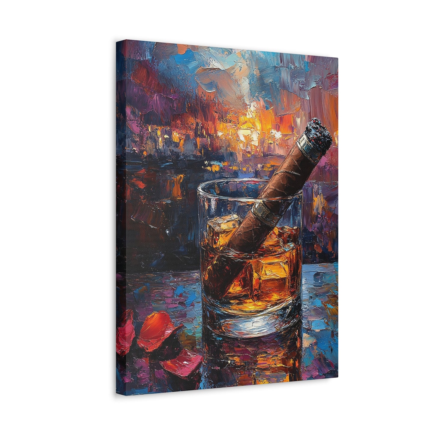 Refined Indulgence – A Symphony of Whiskey & Smoke