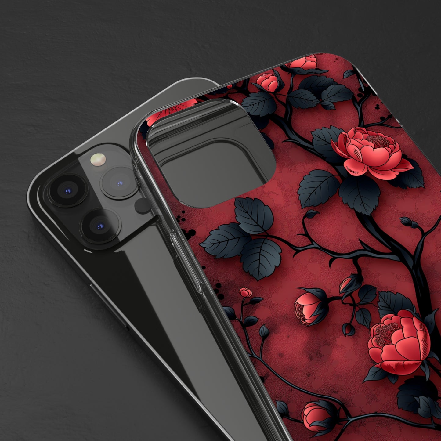 Clear Phone Cases Floral