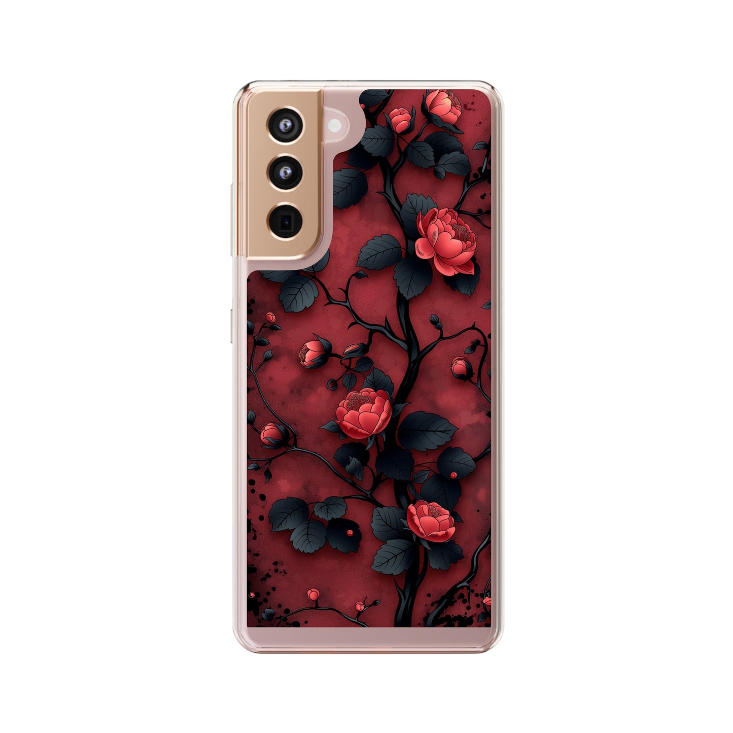 Clear Phone Cases Floral