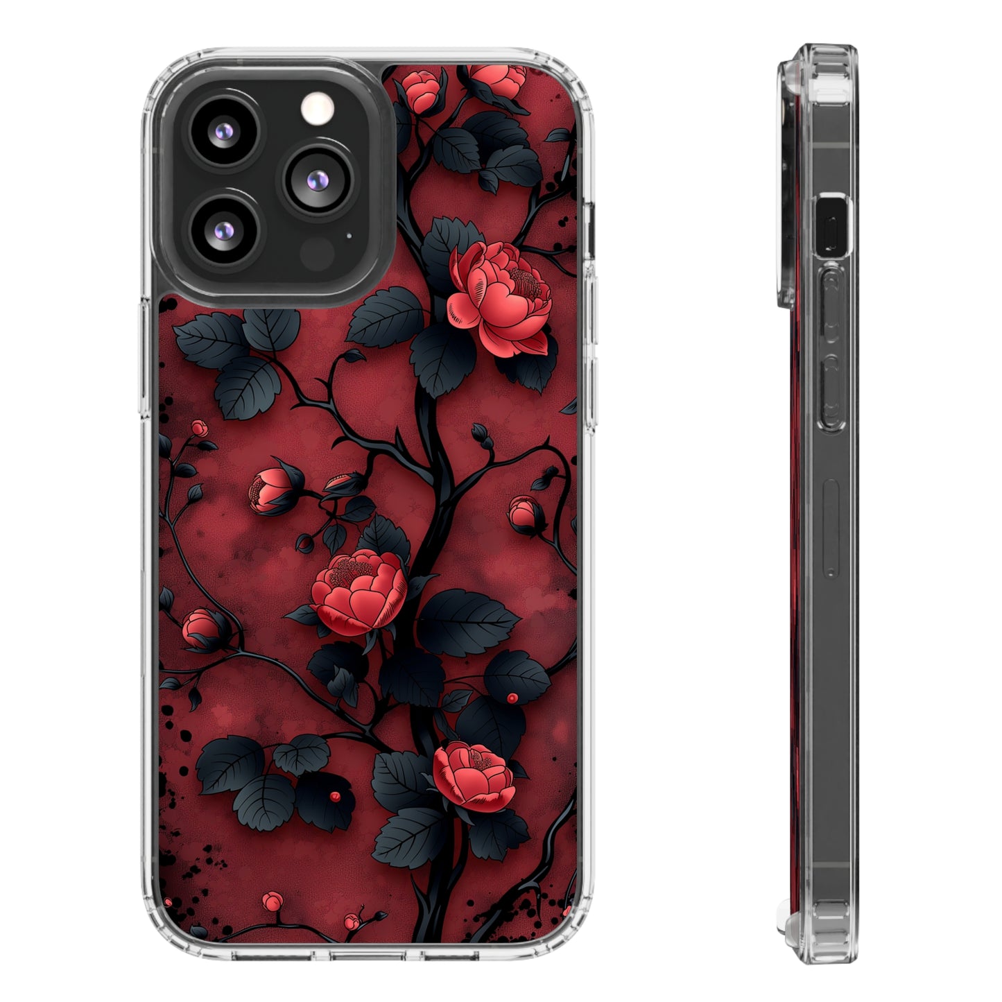 Clear Phone Cases Floral