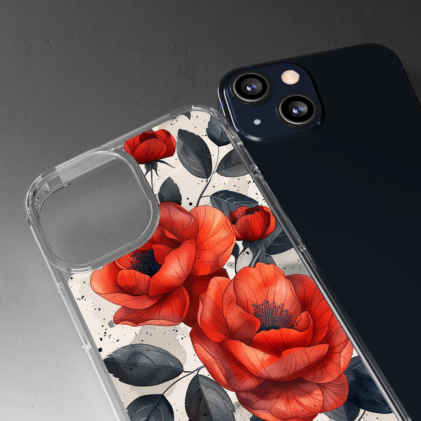 Clear Phone Cases Floral