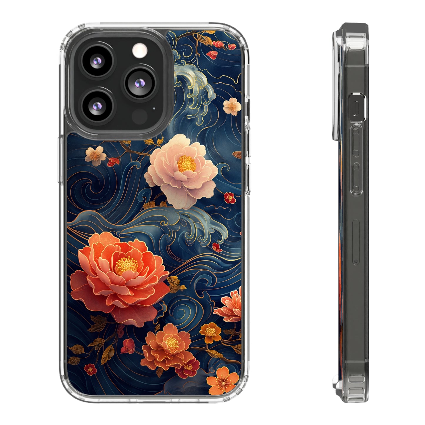 Clear Phone Cases Floral