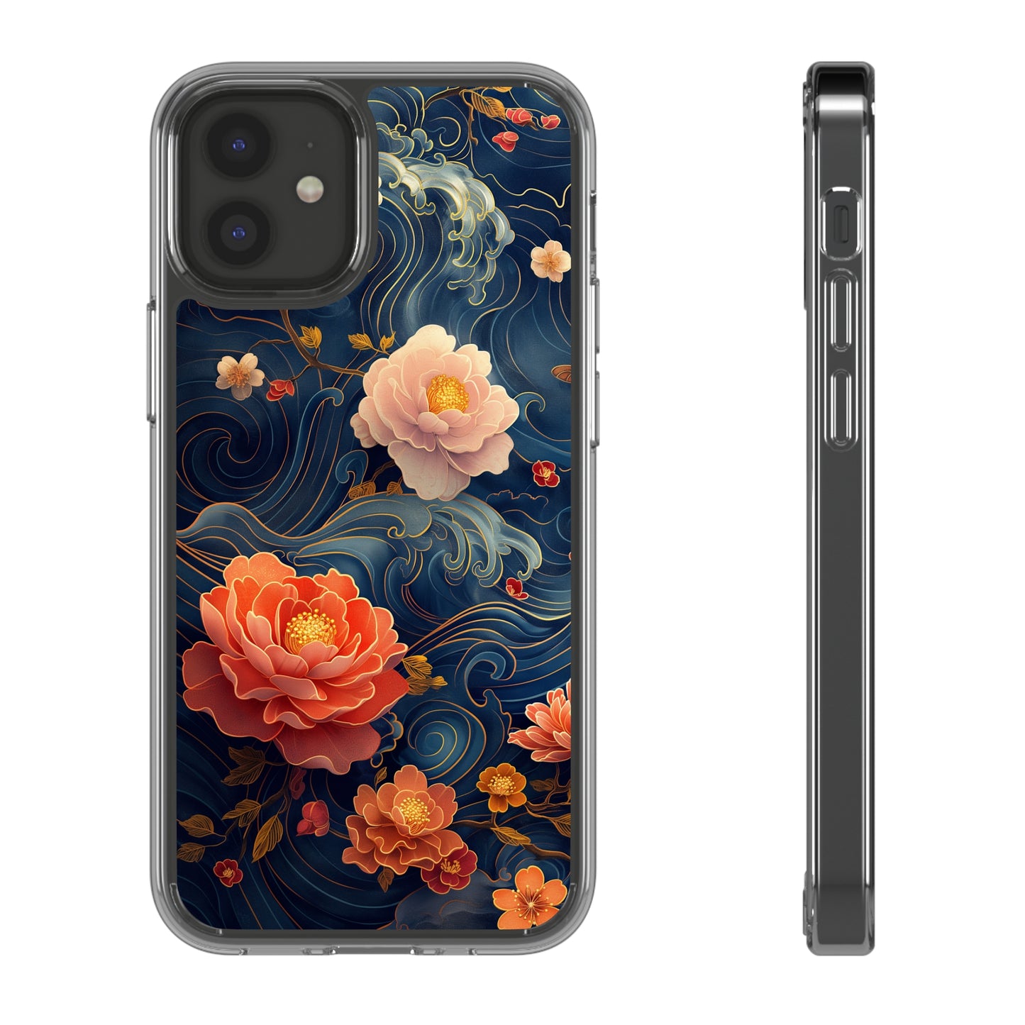 Clear Phone Cases Floral