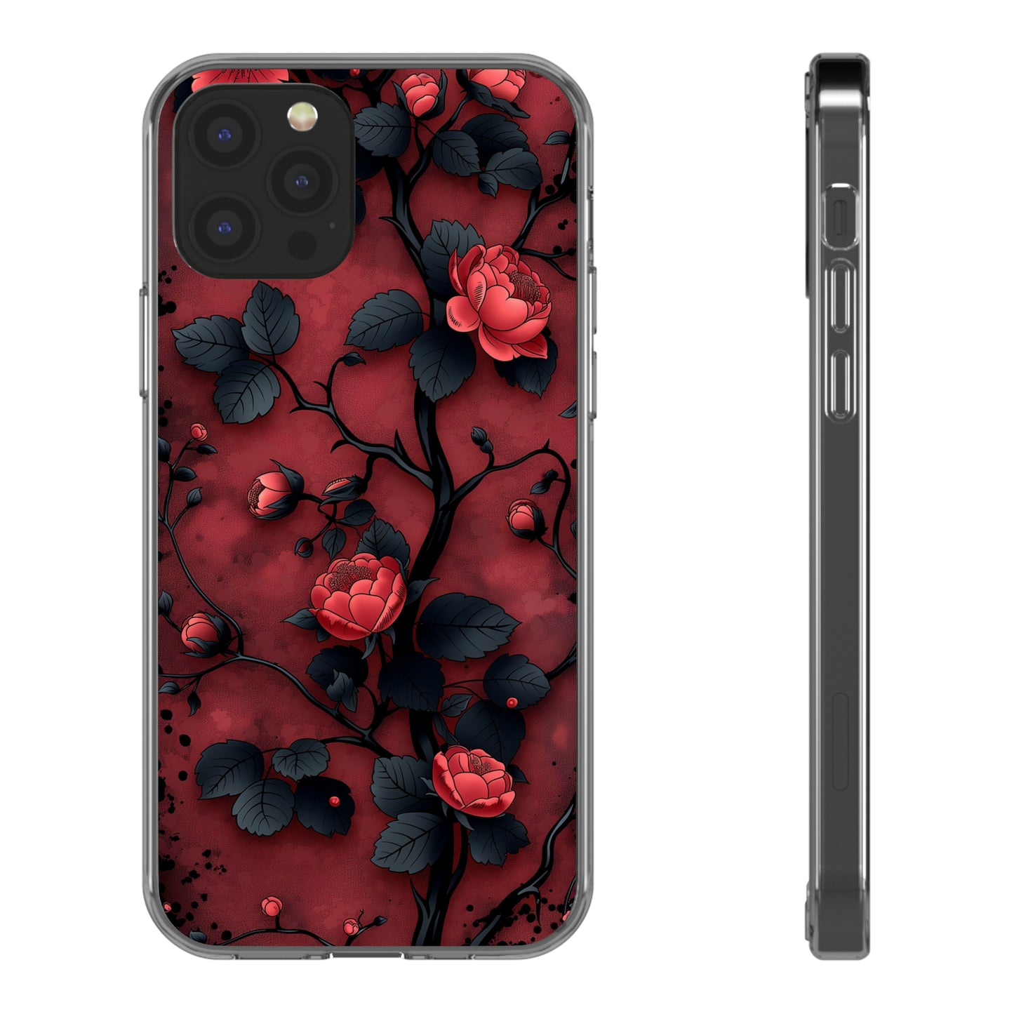 Clear Phone Cases Floral