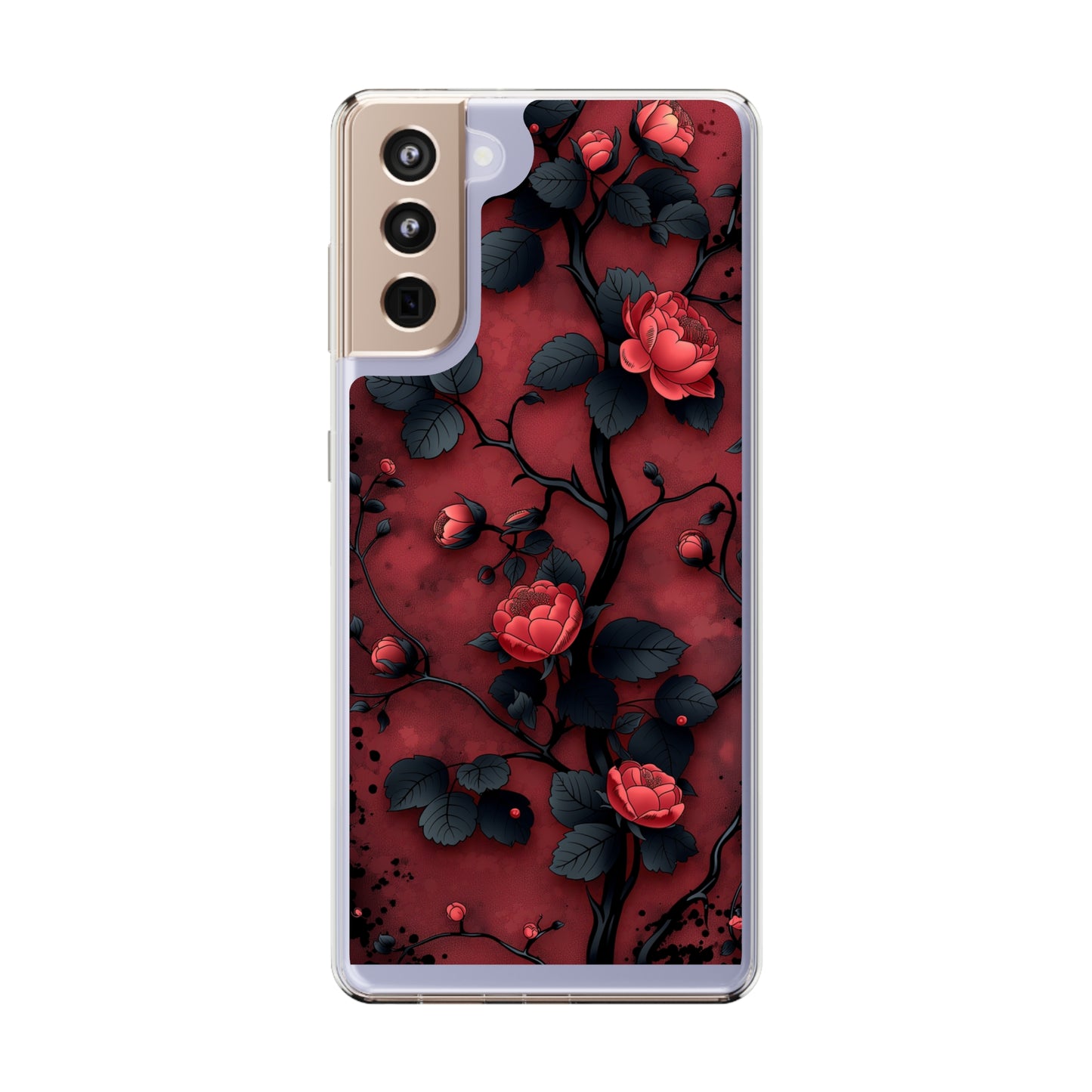 Clear Phone Cases Floral