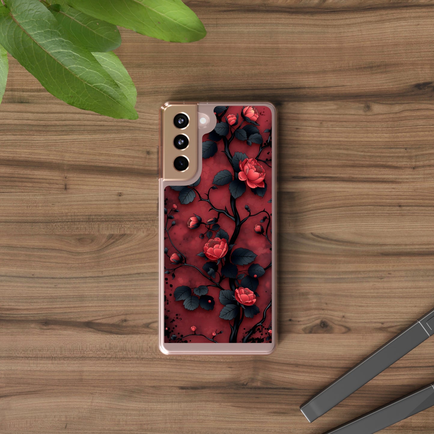 Clear Phone Cases Floral