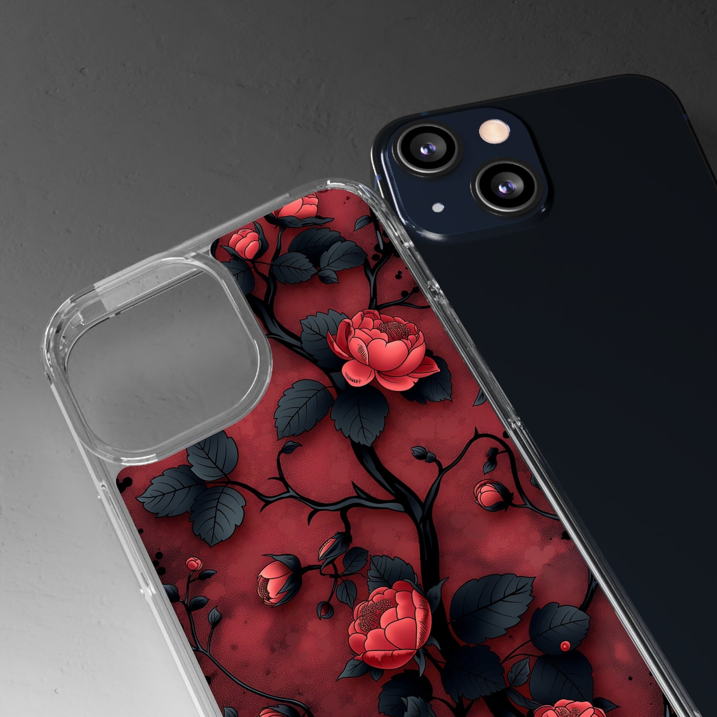 Clear Phone Cases Floral