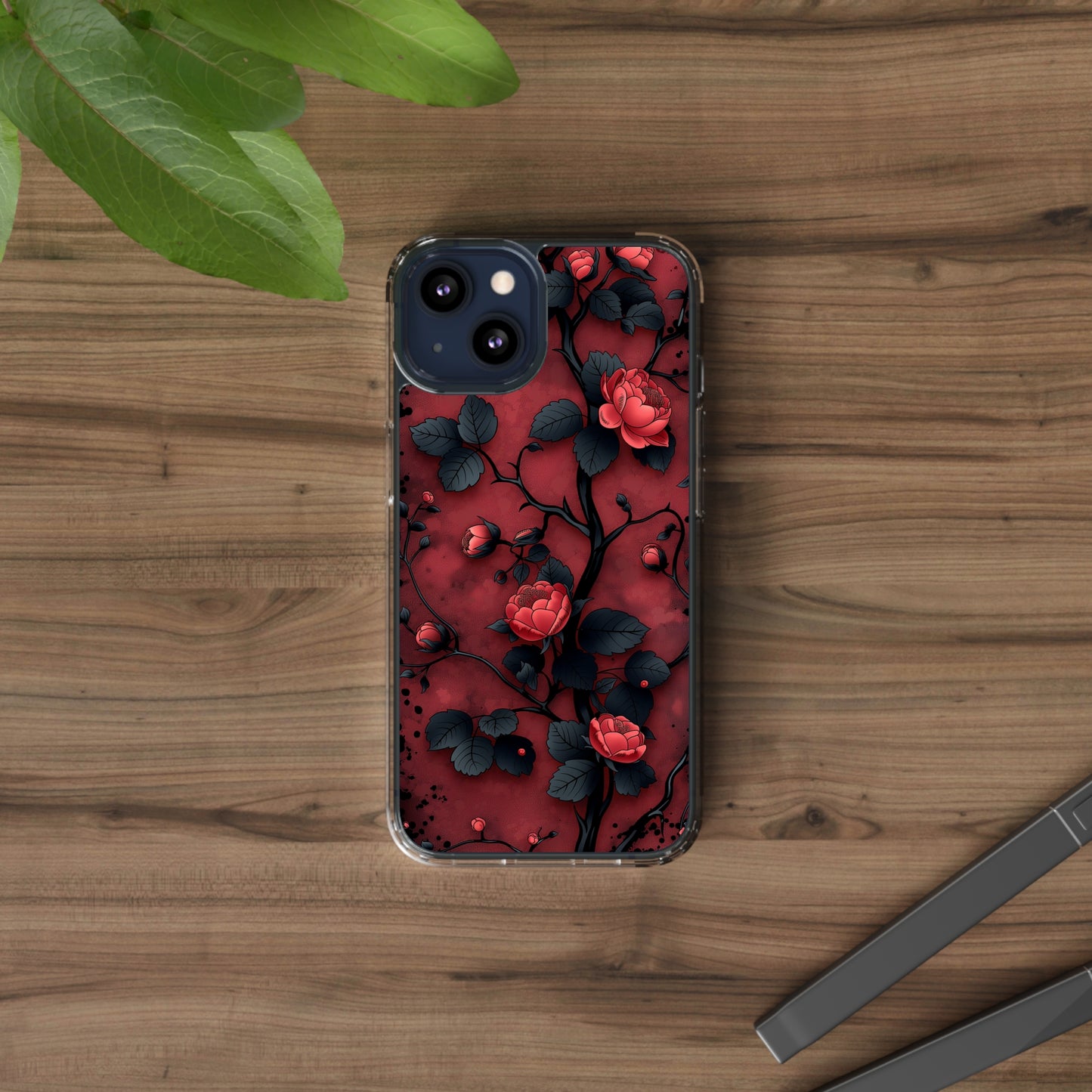 Clear Phone Cases Floral