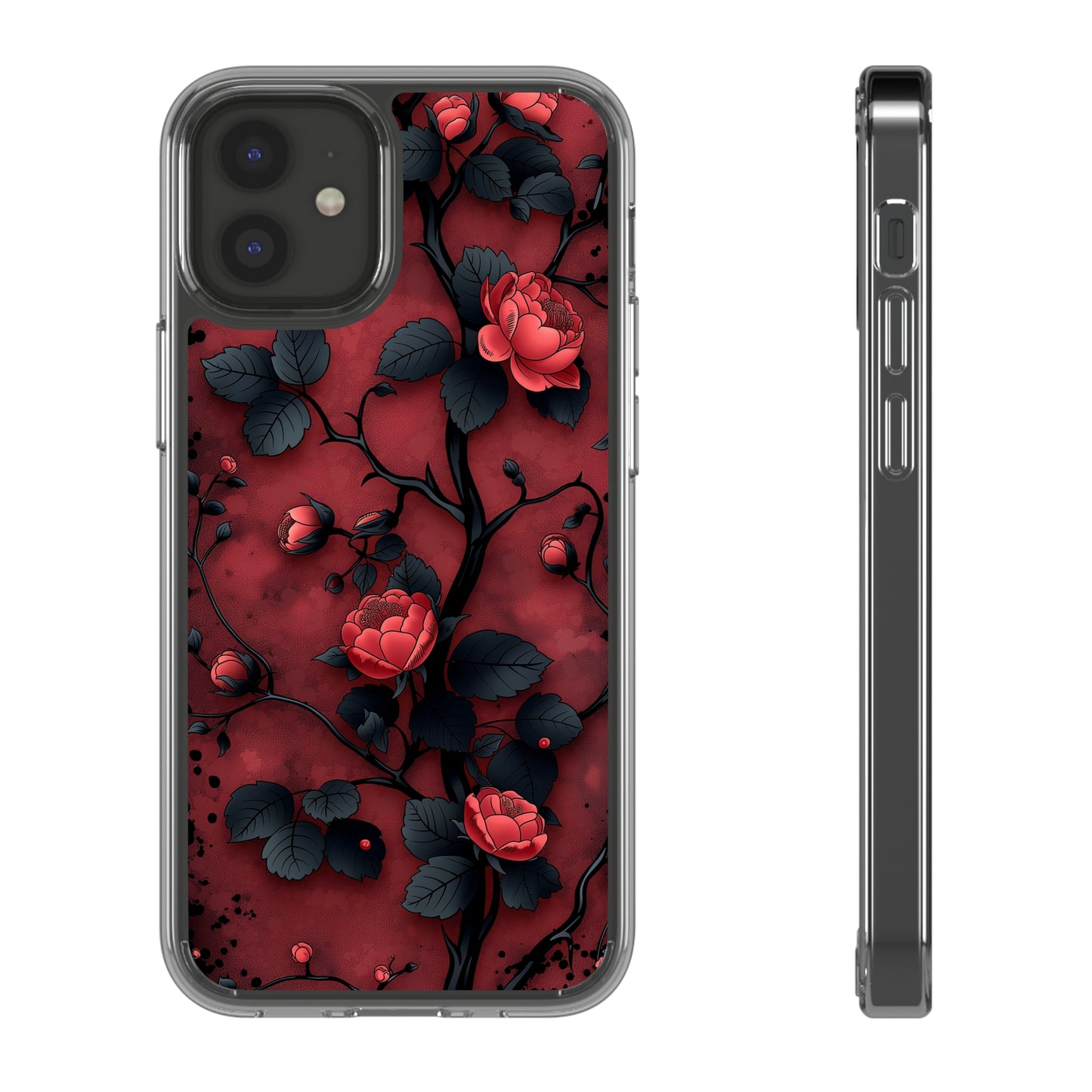 Clear Phone Cases Floral