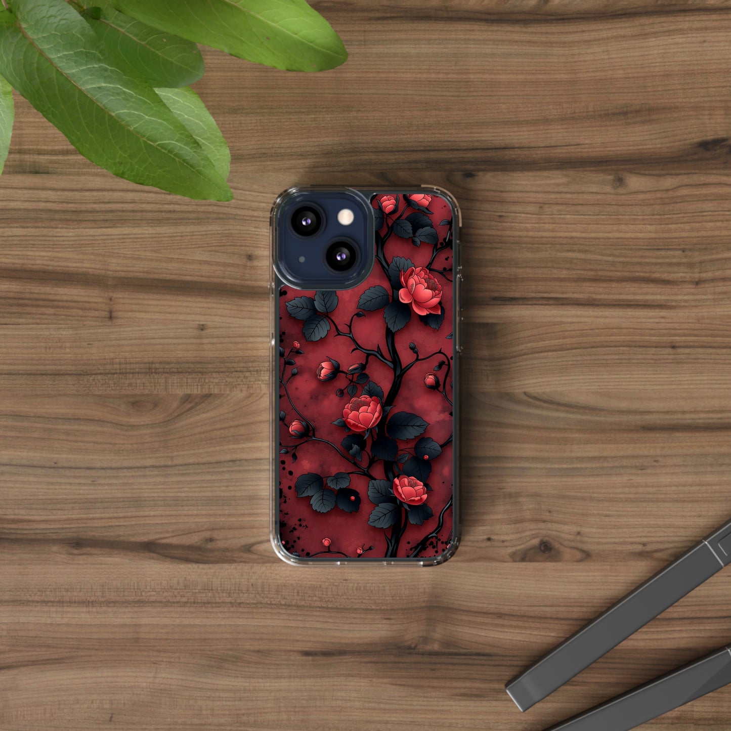 Clear Phone Cases Floral