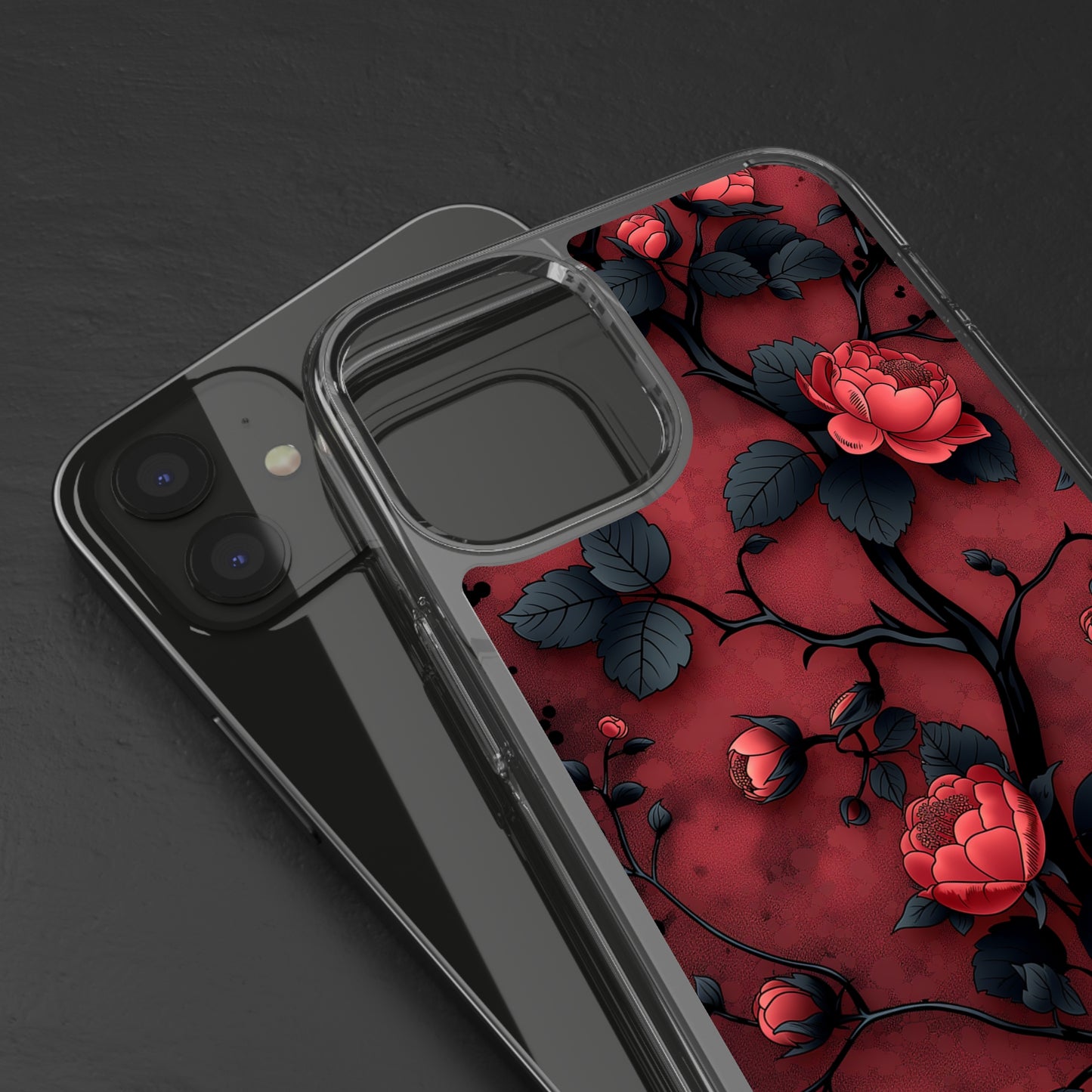Clear Phone Cases Floral