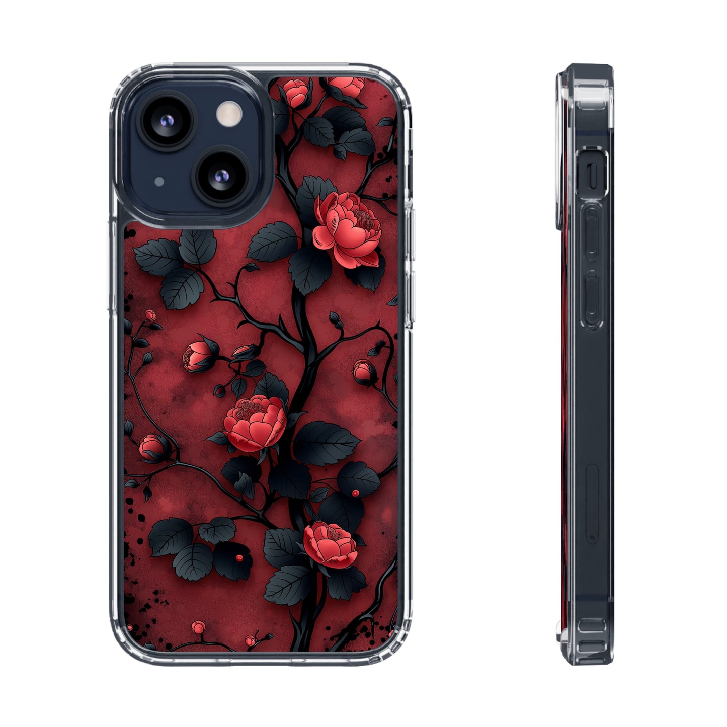 Clear Phone Cases Floral