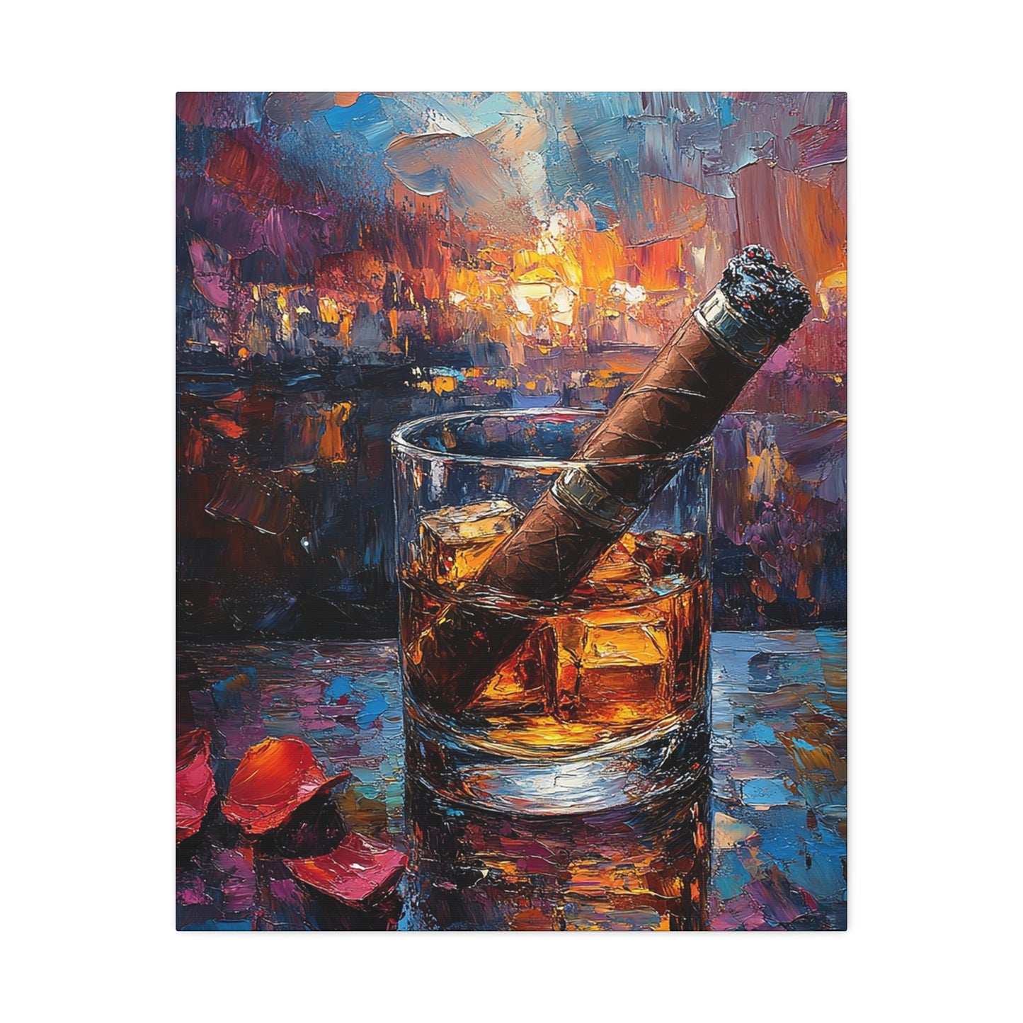 Refined Indulgence – A Symphony of Whiskey & Smoke