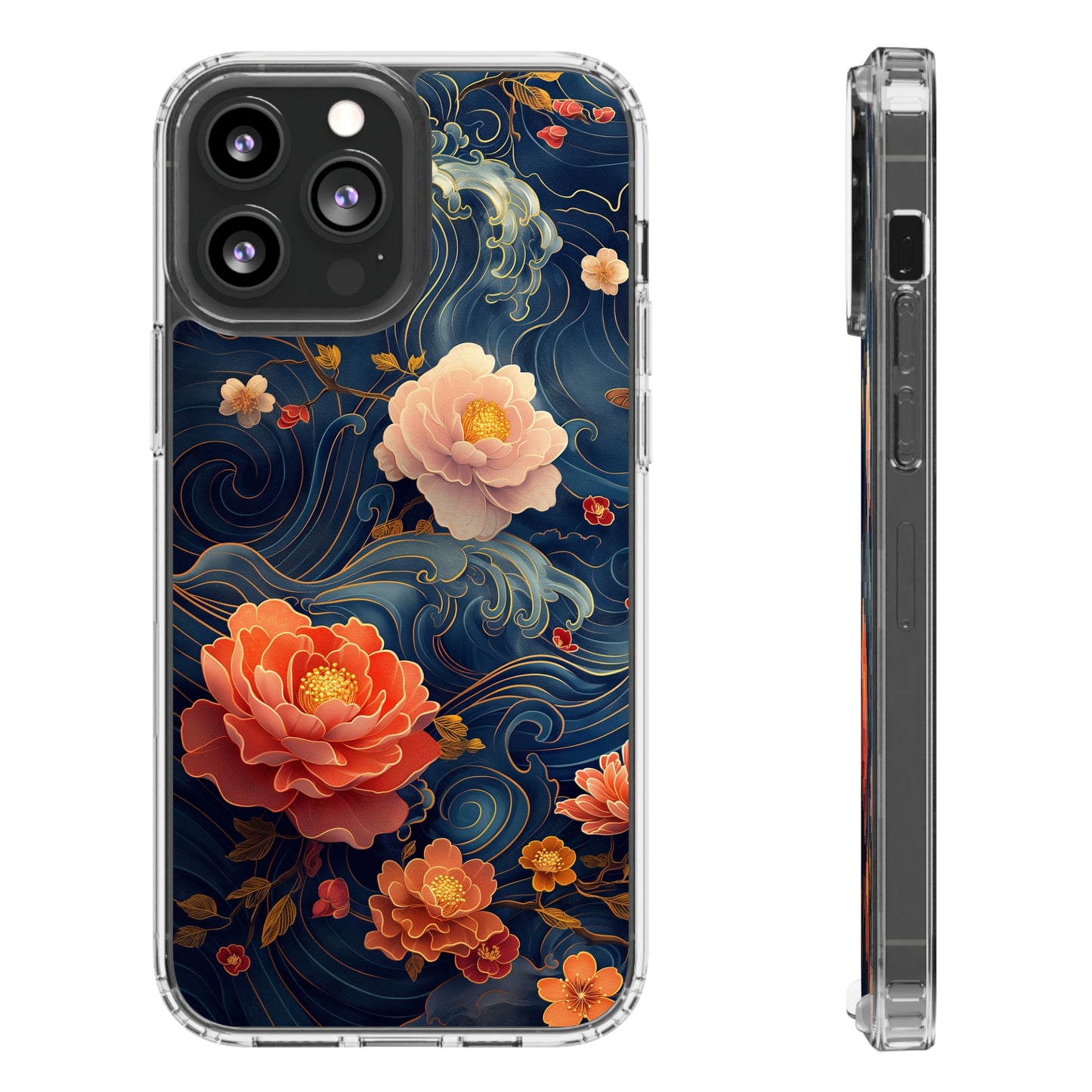 Clear Phone Cases Floral