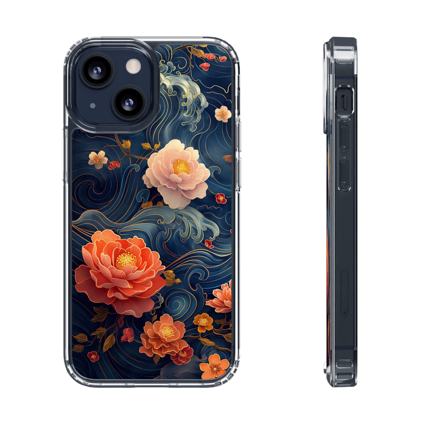 Clear Phone Cases Floral