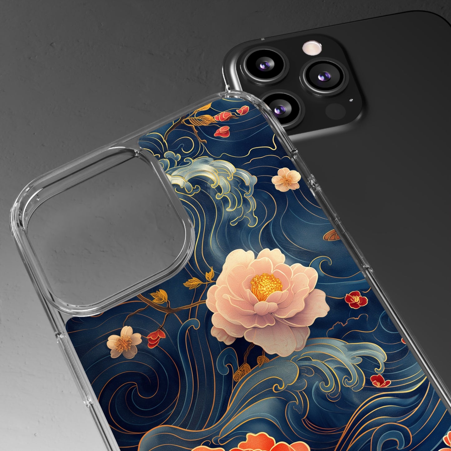 Clear Phone Cases Floral