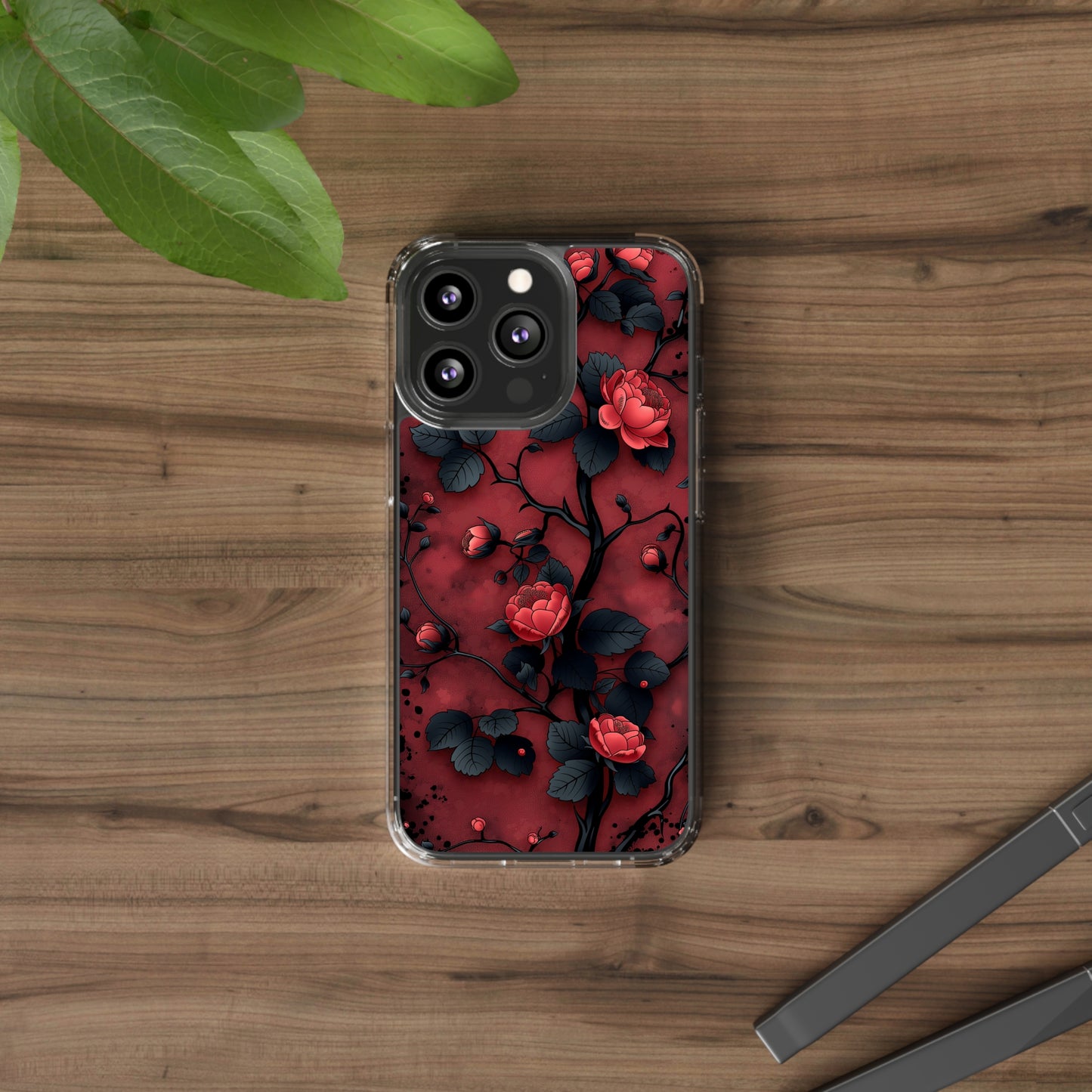 Clear Phone Cases Floral