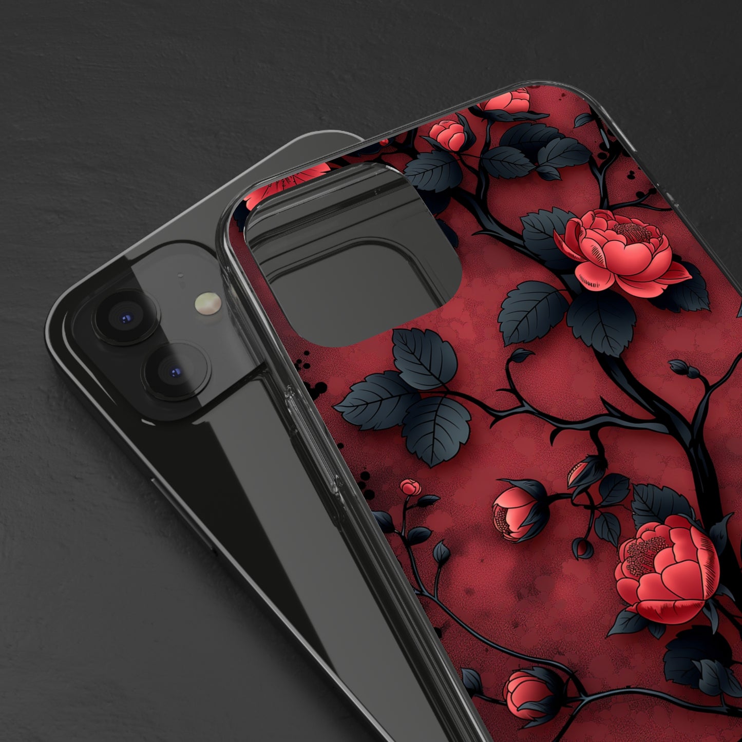 Clear Phone Cases Floral
