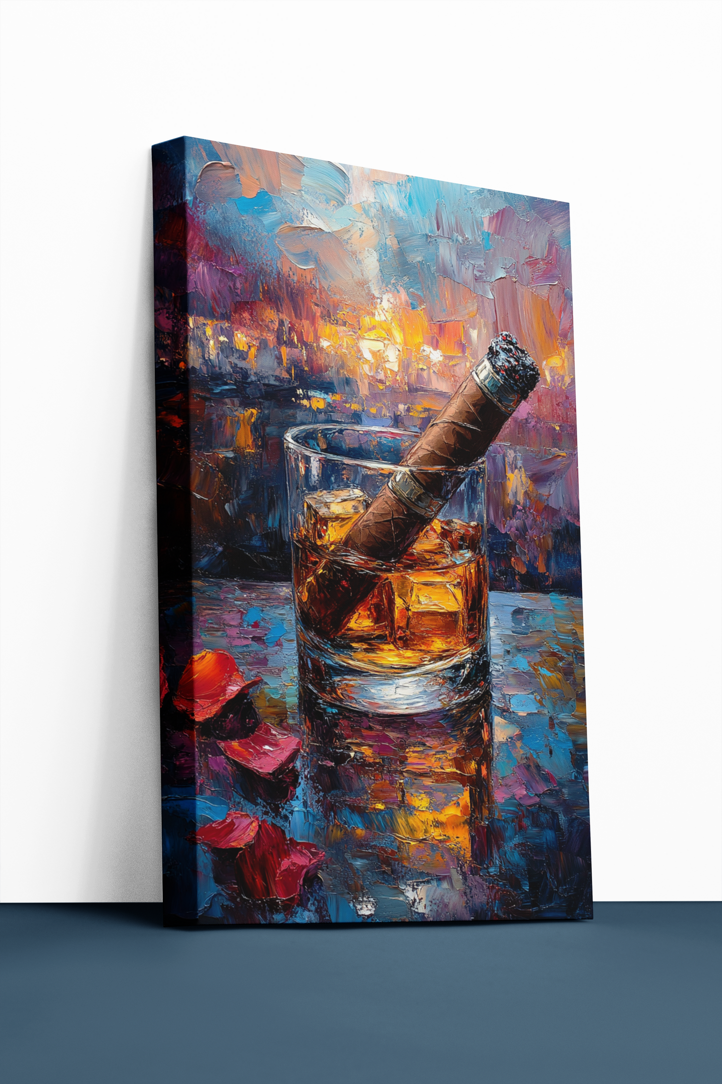 Refined Indulgence – A Symphony of Whiskey & Smoke