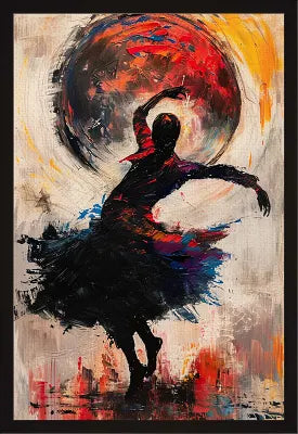 Rhythms of the Soul - Abstract Dance Art in Motion