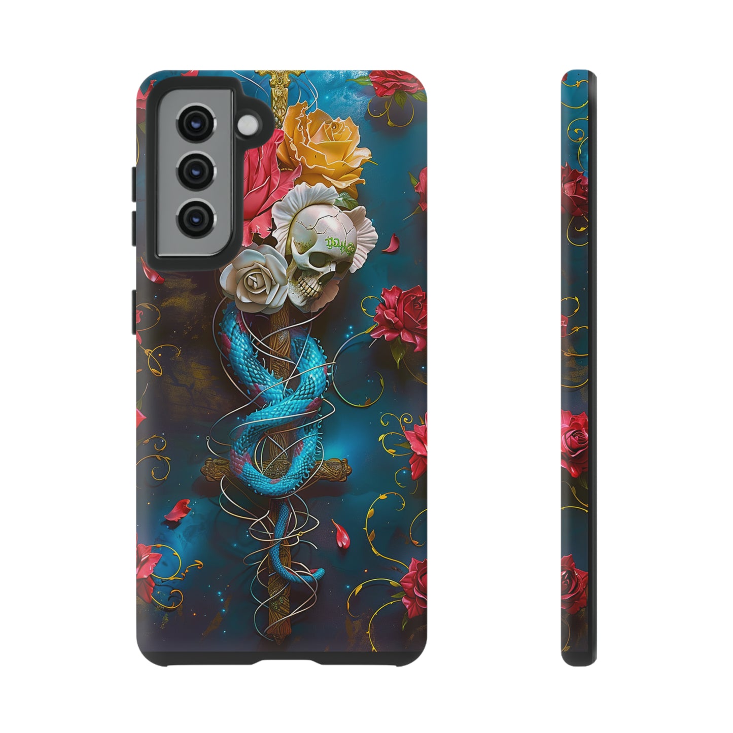 Tough Phone Cases Serpent & Roses