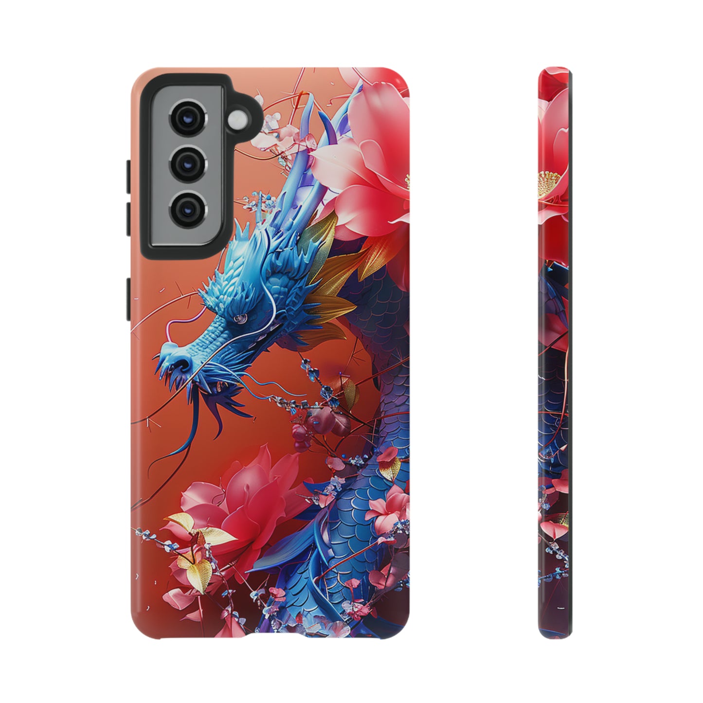 Tough Phone Cases Azure Serpent