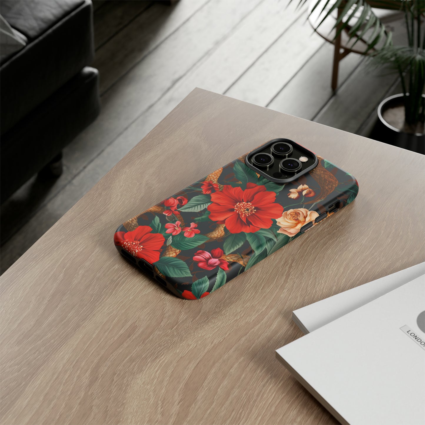 Tough Phone Case Flower 03