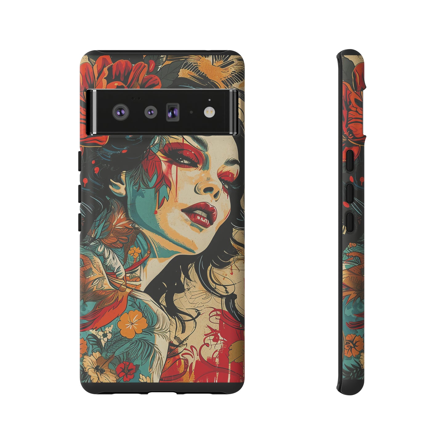 Tough Phone Case Lady 01