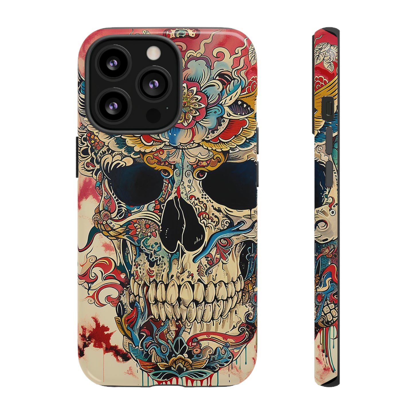 Tough Phone Case Skull 06
