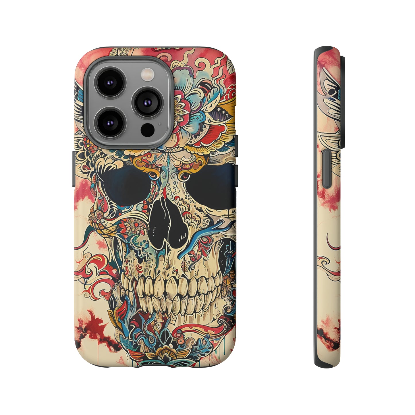 Tough Phone Case Skull 06
