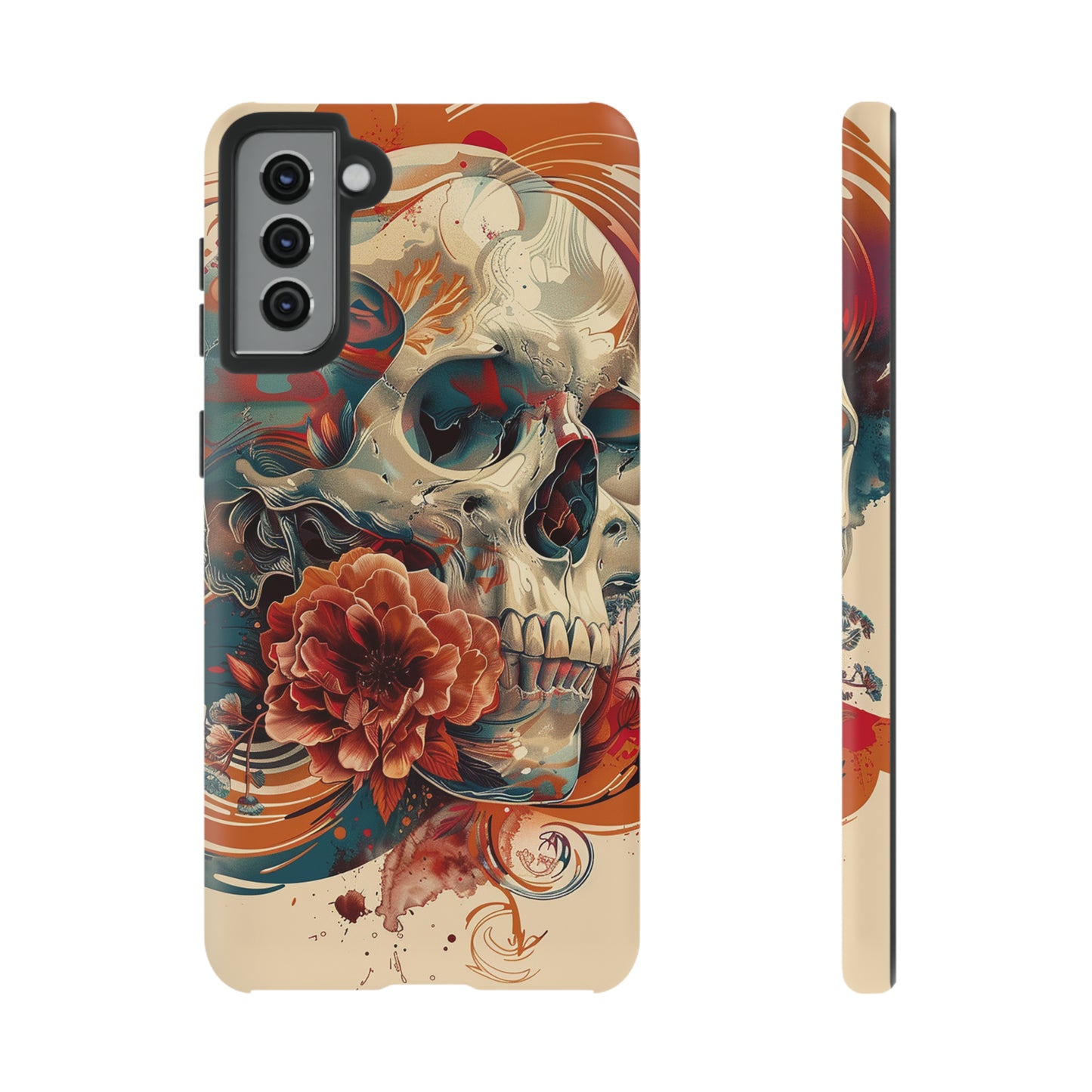 Tough Phone Case Skull 04