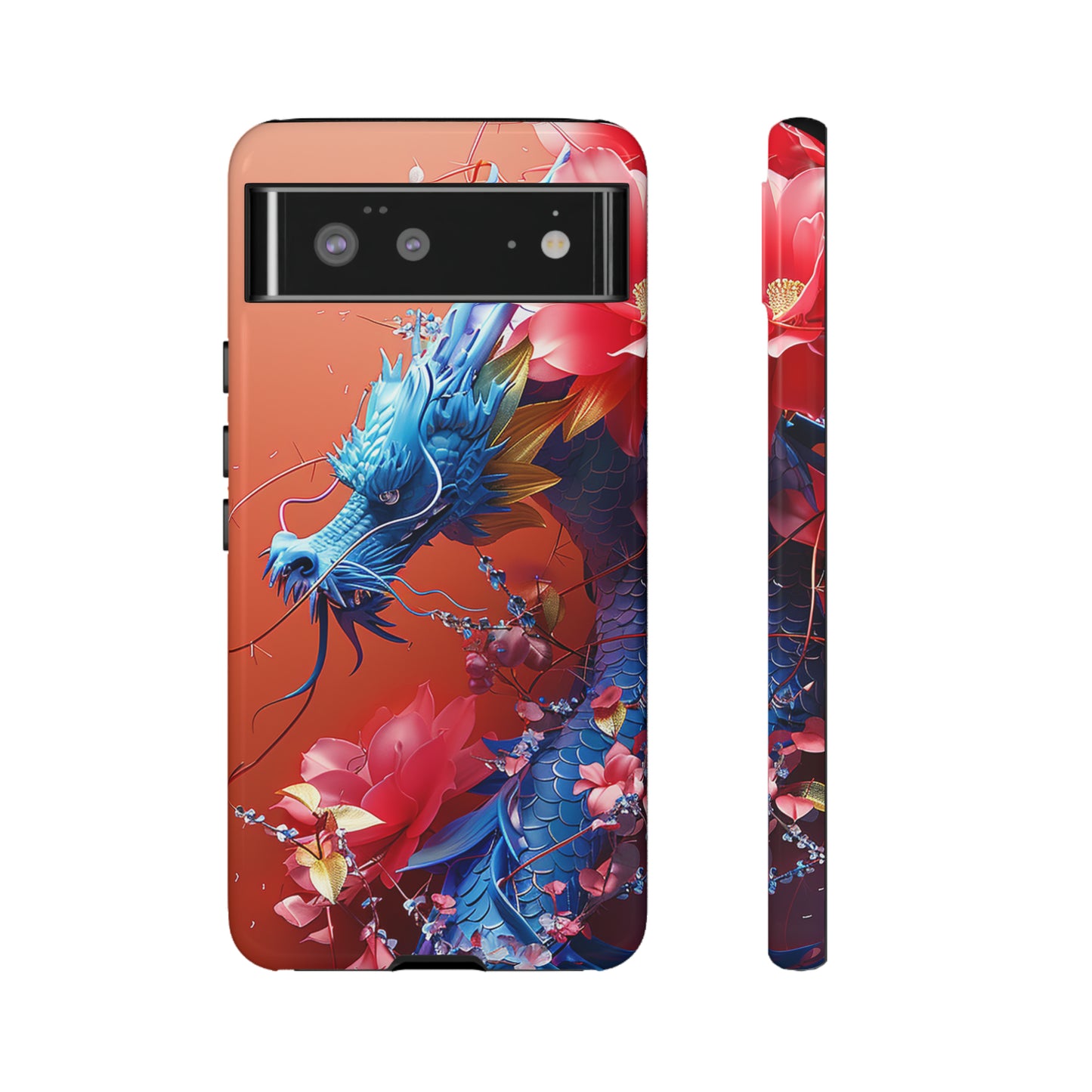 Tough Phone Cases Azure Serpent