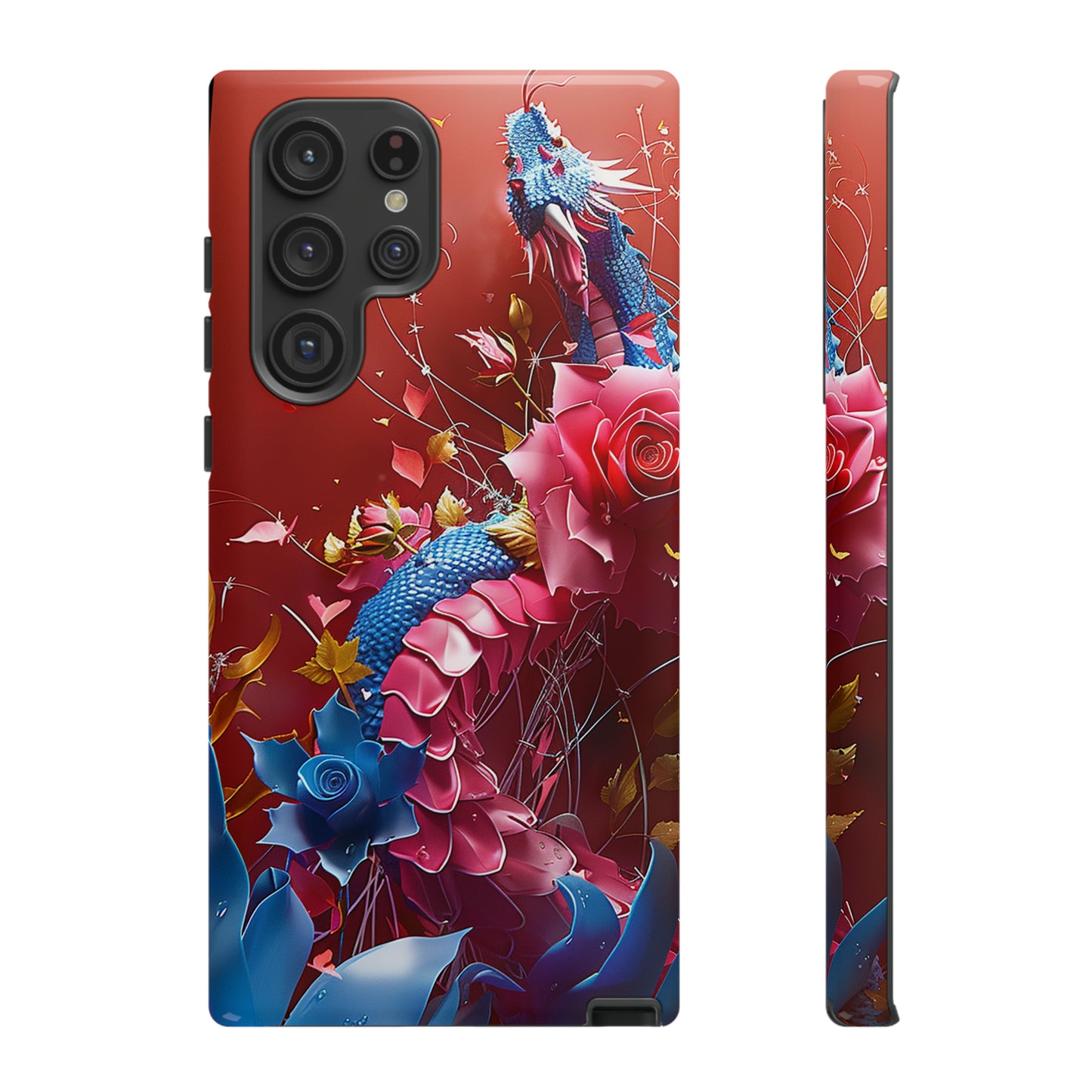 Tough Phone Cases Dragon's Blossom