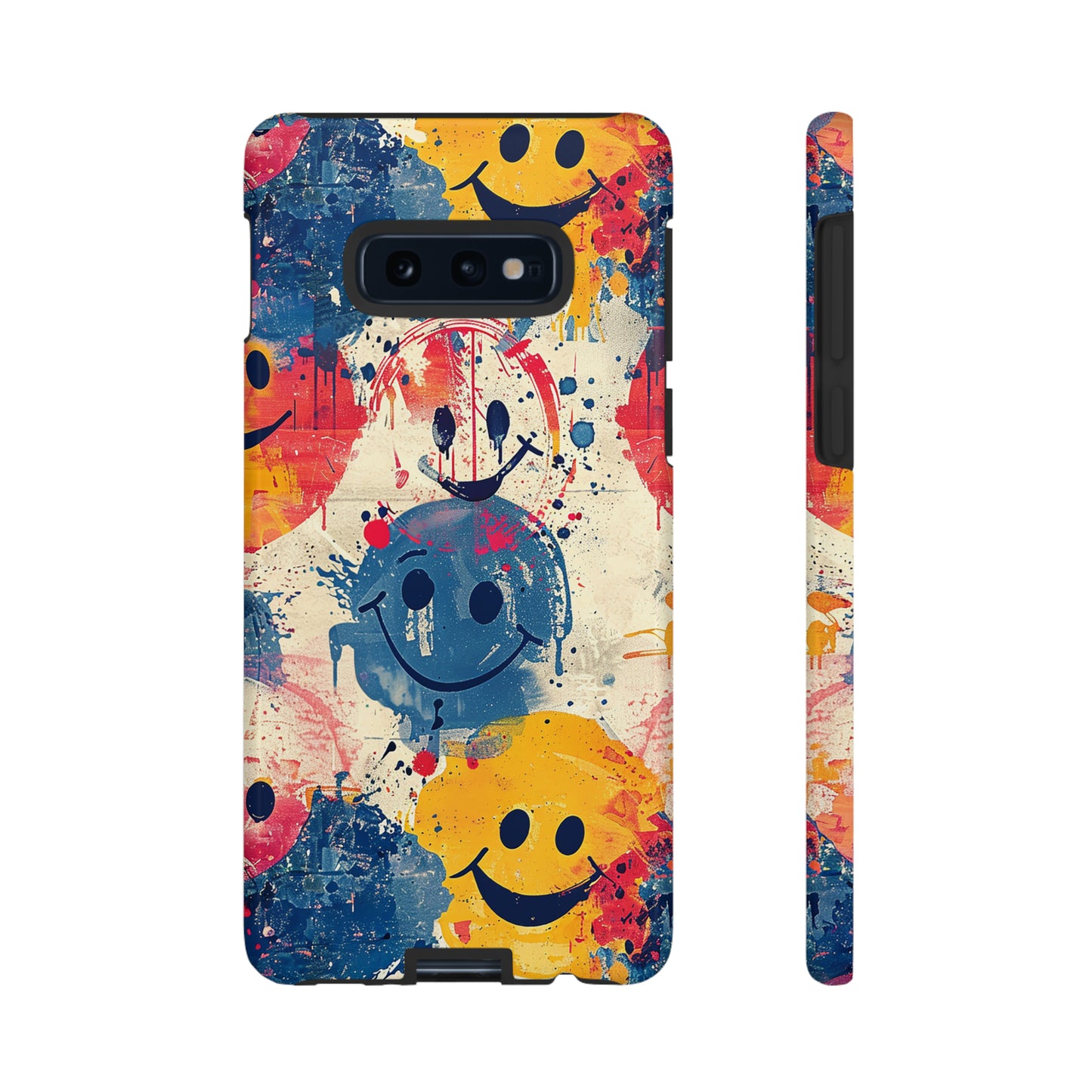 Tough Phone Case Happy Face