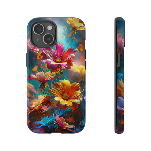 Tough Phone Case Flower 01