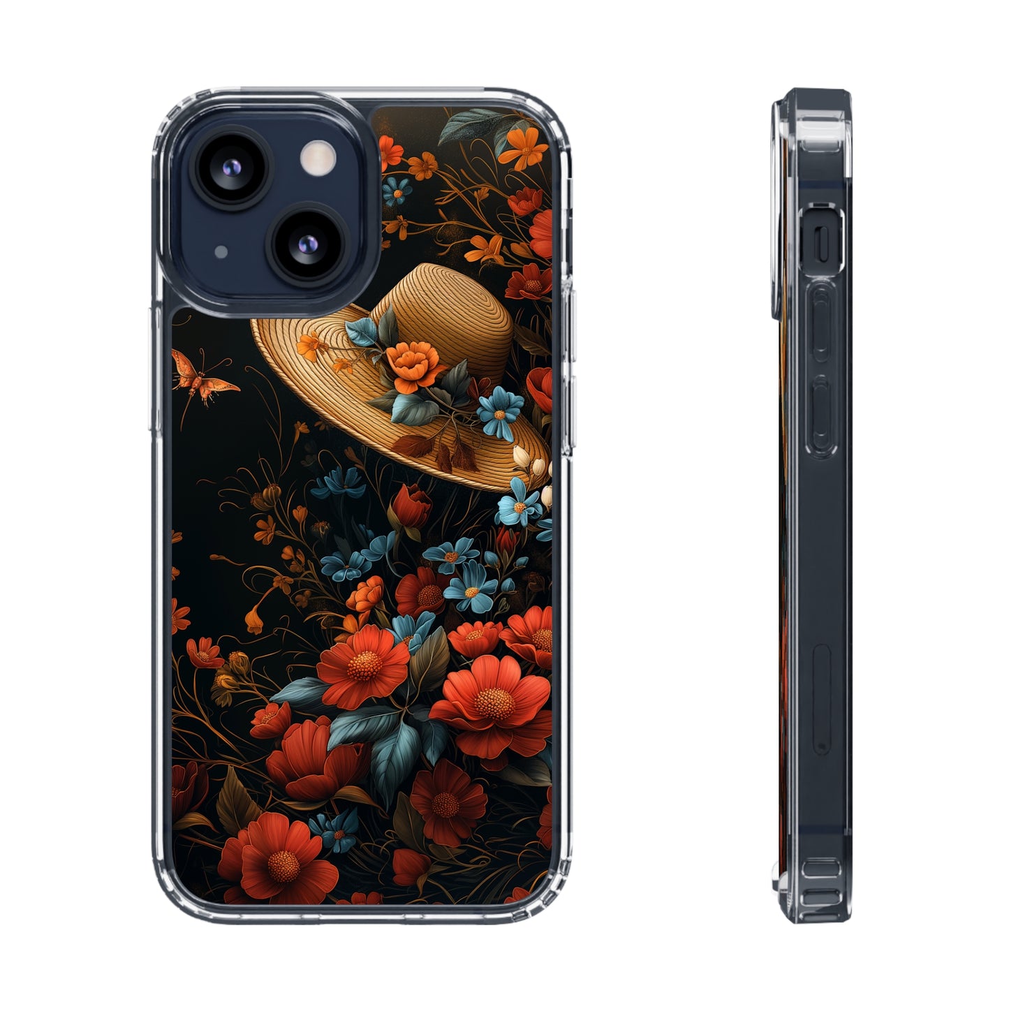 Clear Phone Cases Floral