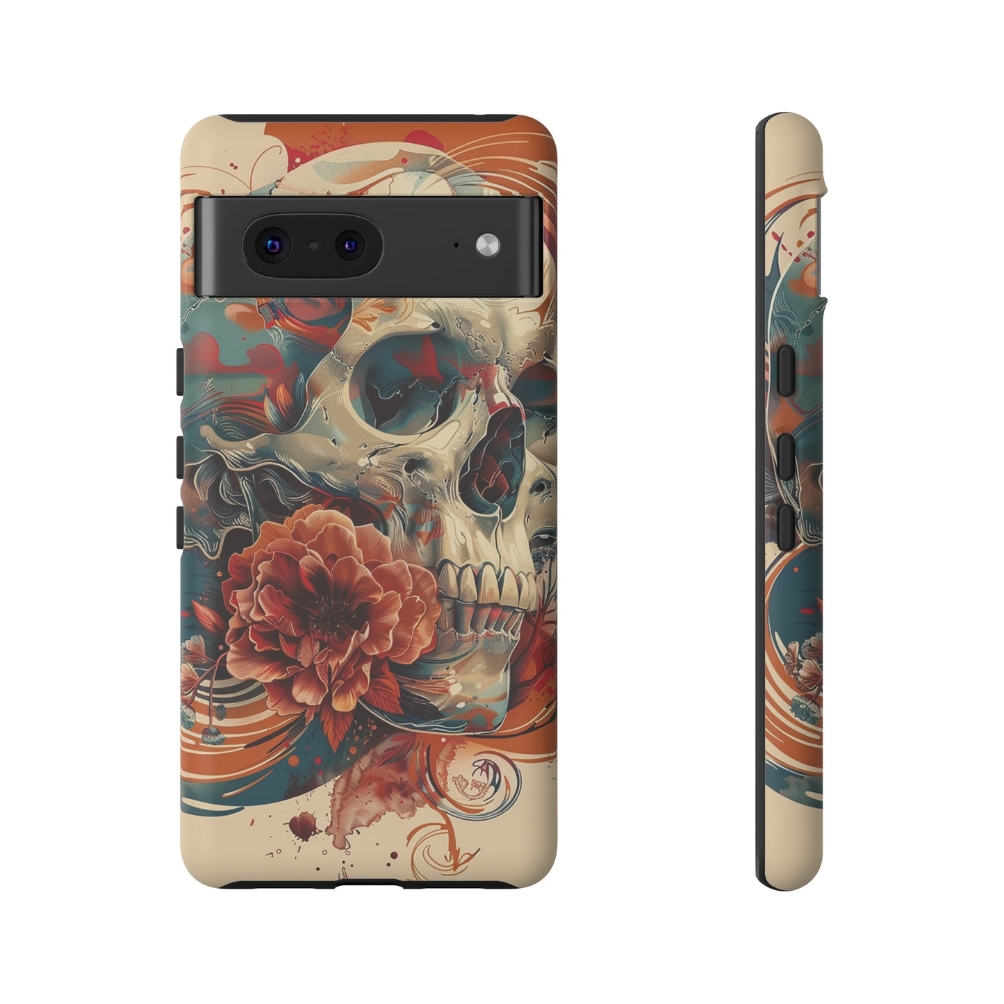 Tough Phone Case Skull 04