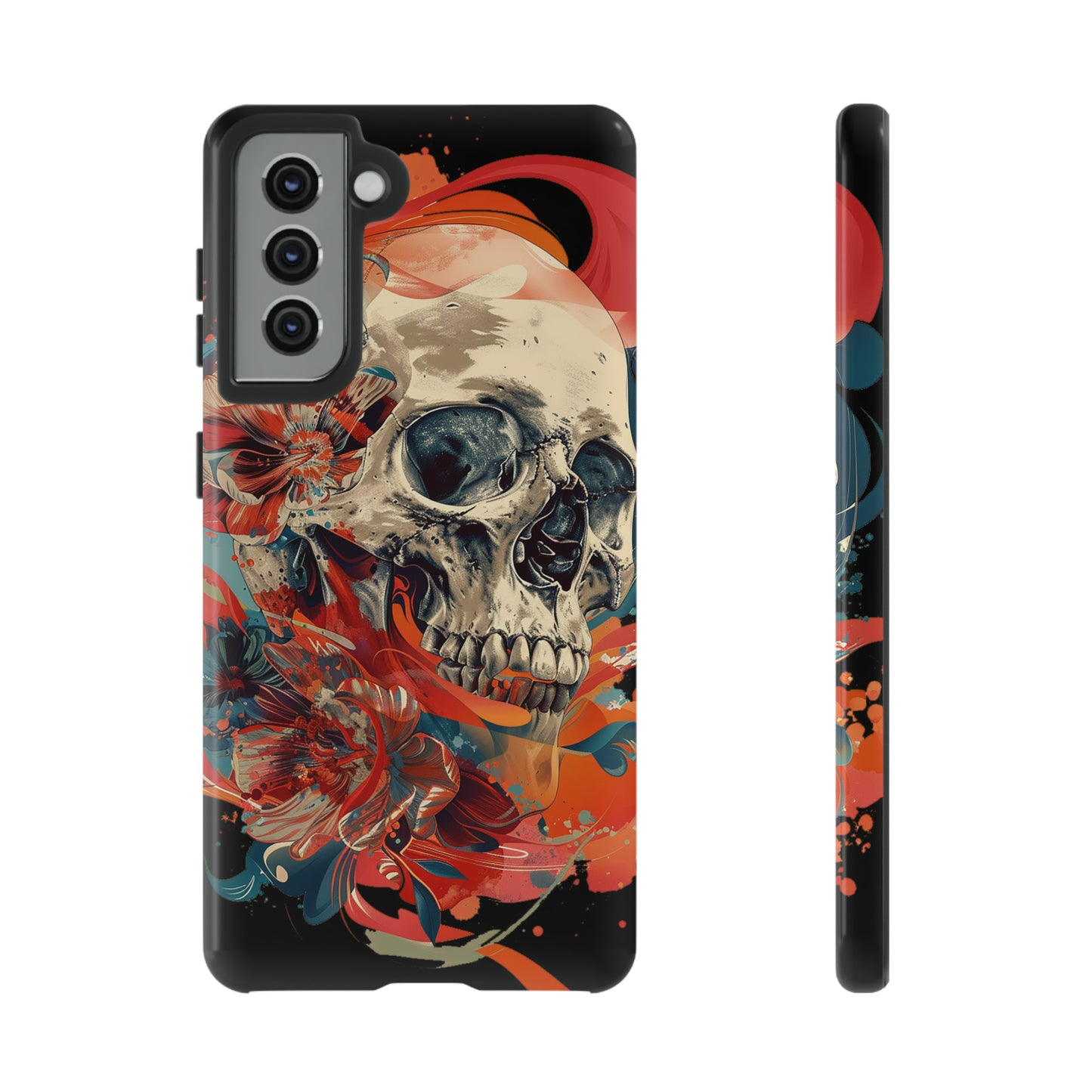 Tough Phone Case Skull 03