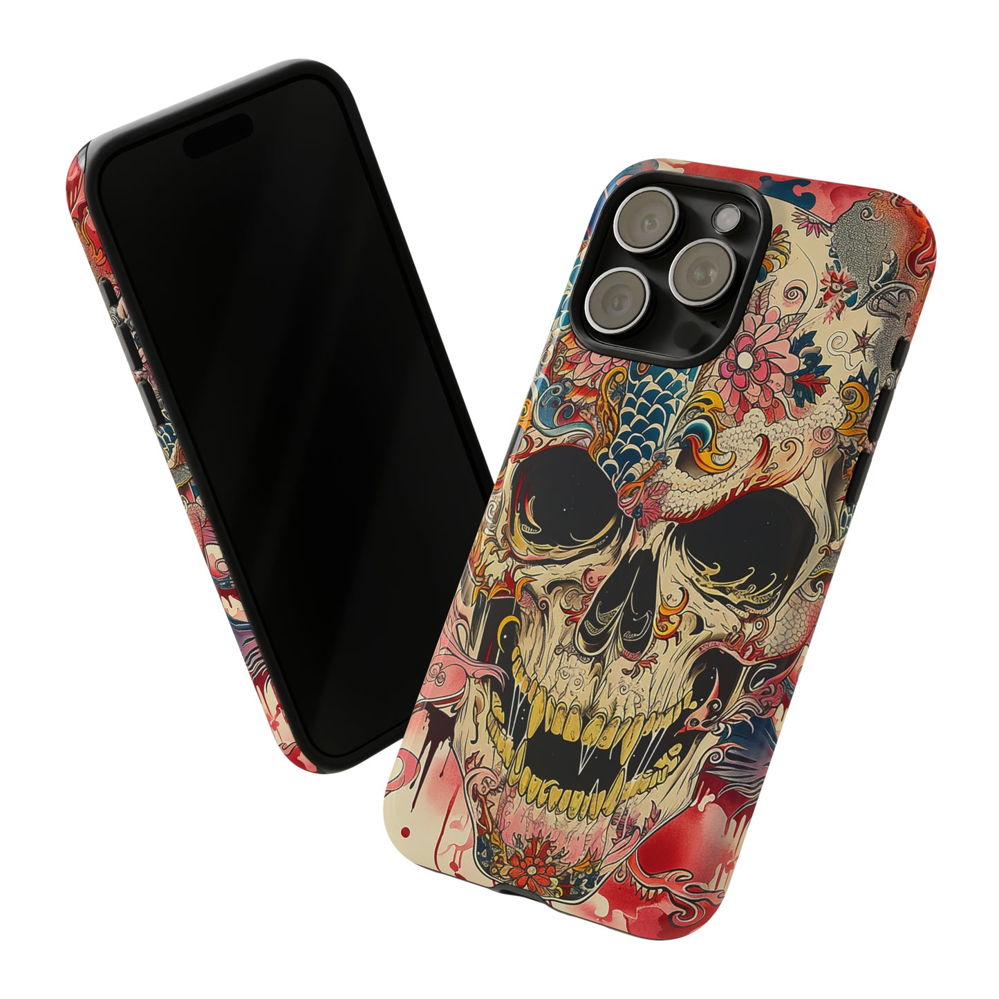 Tough Phone Case Skull 05