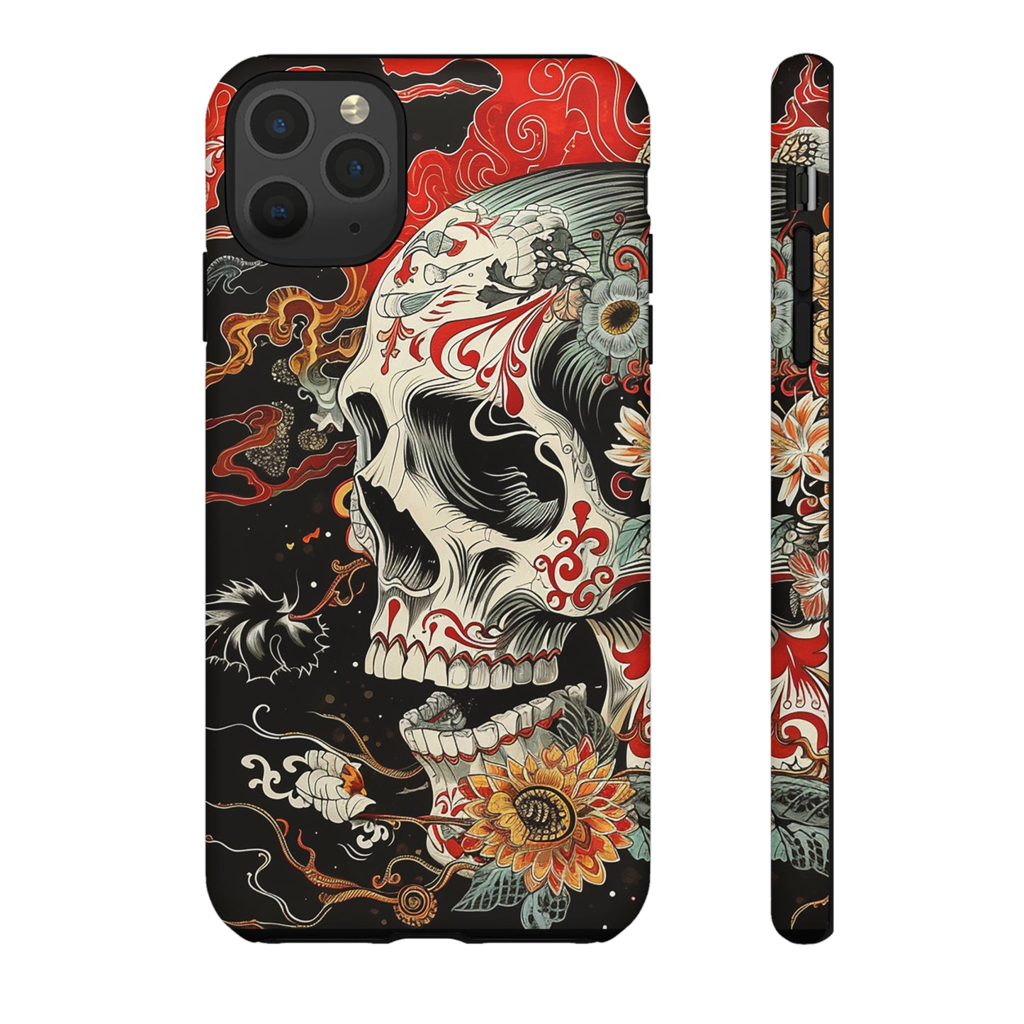 Tough Phone Case Skull 07