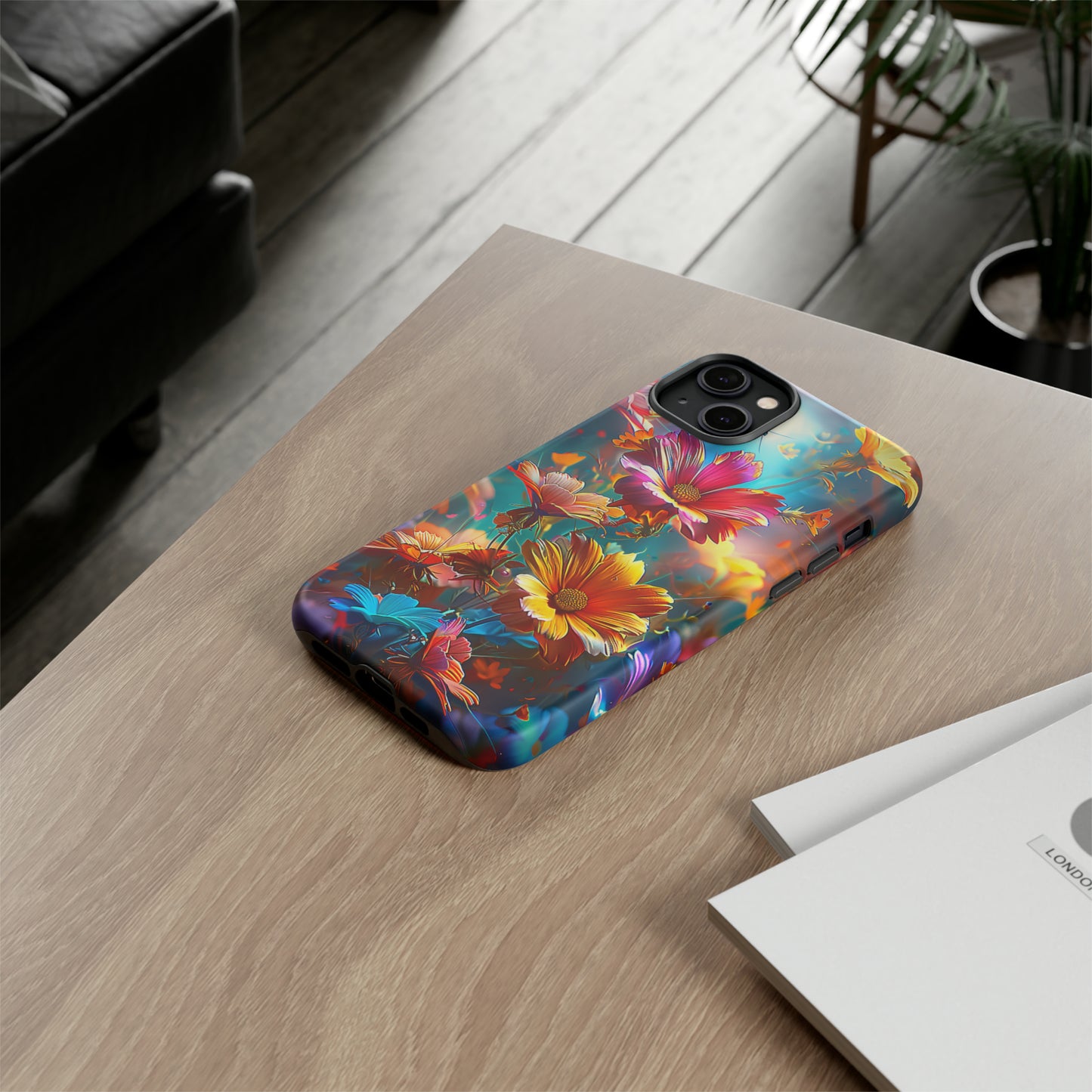 Tough Phone Case Flower 01